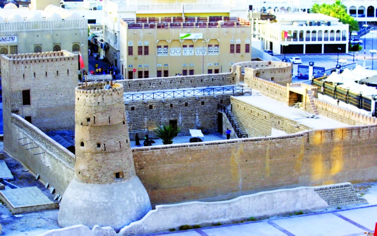 "حصن الفهيدي معلم بارز في دبي | أرشيفية"
