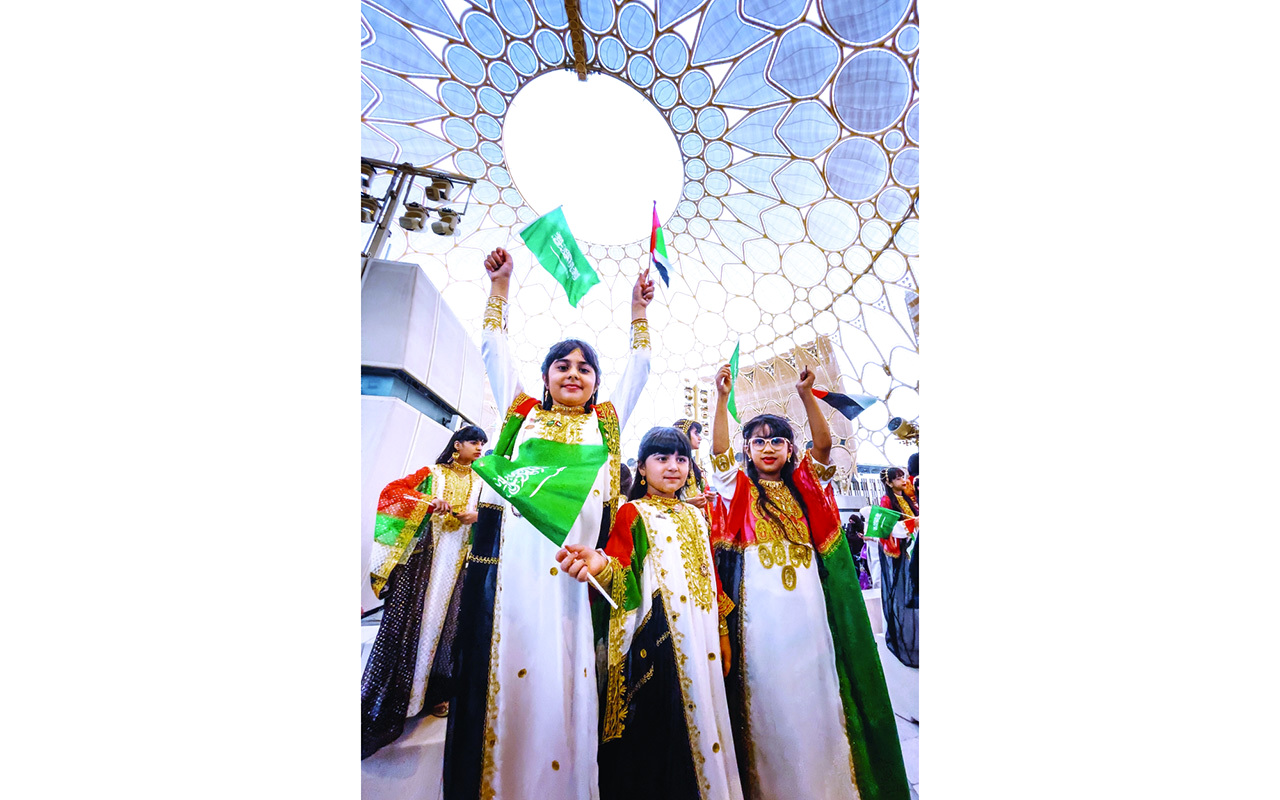"» جناح السعودية يستهدف تعميق الروابط مع العالم | تصوير: أحمد بدوان"