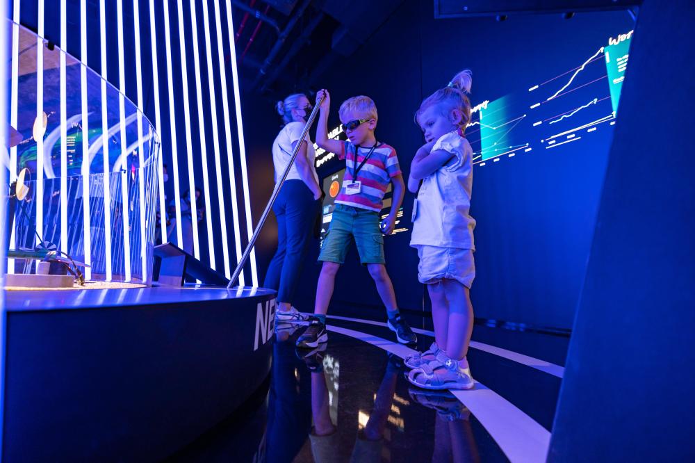 "DUBAI, 08 October 2021. Interior of Germany Pavilion, Expo 2020 Dubai. (Photo by Stuart Wilson/Expo 2020 Dubai)"