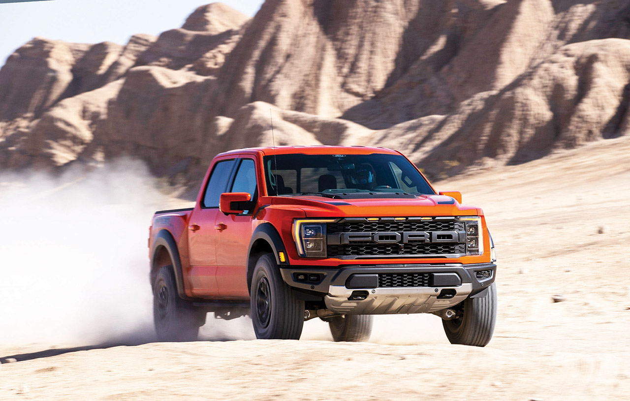 «فورد» تكشف النقاب عن «F-150 رابتر» الجديدة كلياً