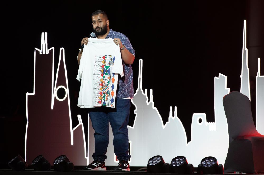 "DUBAI, 19 November 2021. Saudi Variety Talent Show at Dubai Millennium Amphitheatre, Expo 2020 Dubai. (Photo by Christophe Viseux/Expo 2020 Dubai)"