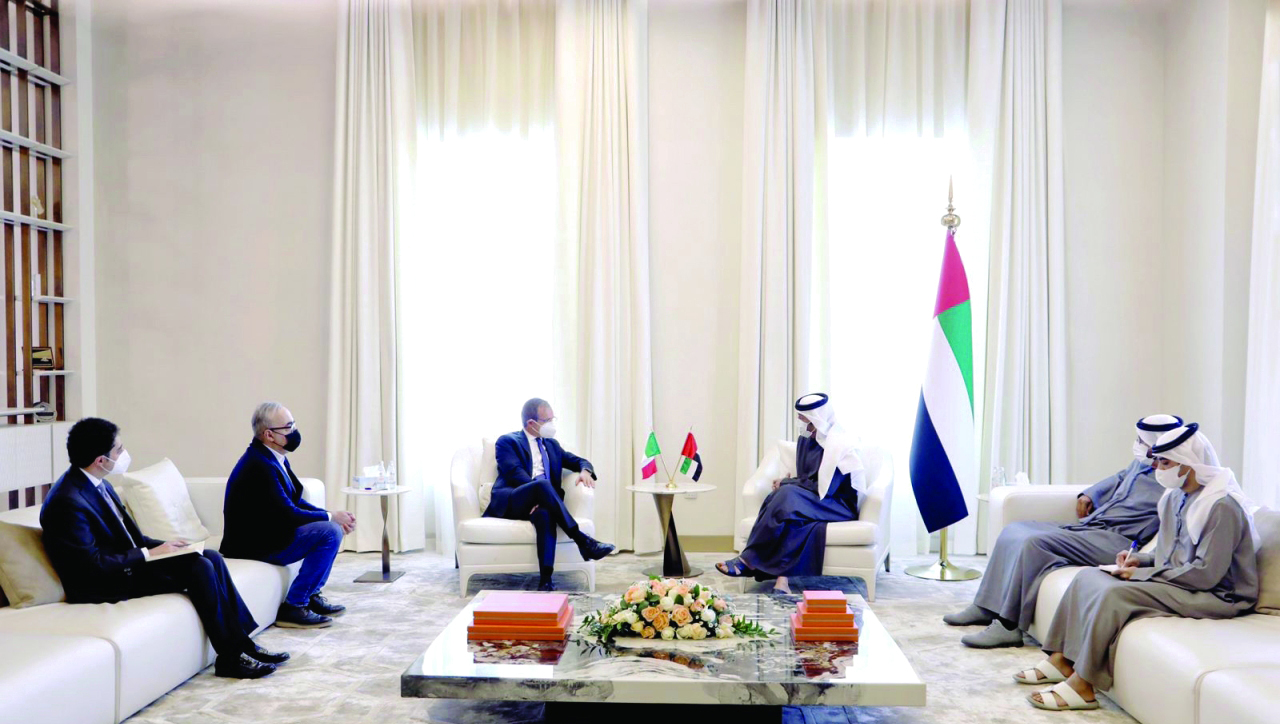 النائب العام للدولة يبحث مع السفير الإيطالي تعزيز التعاون
