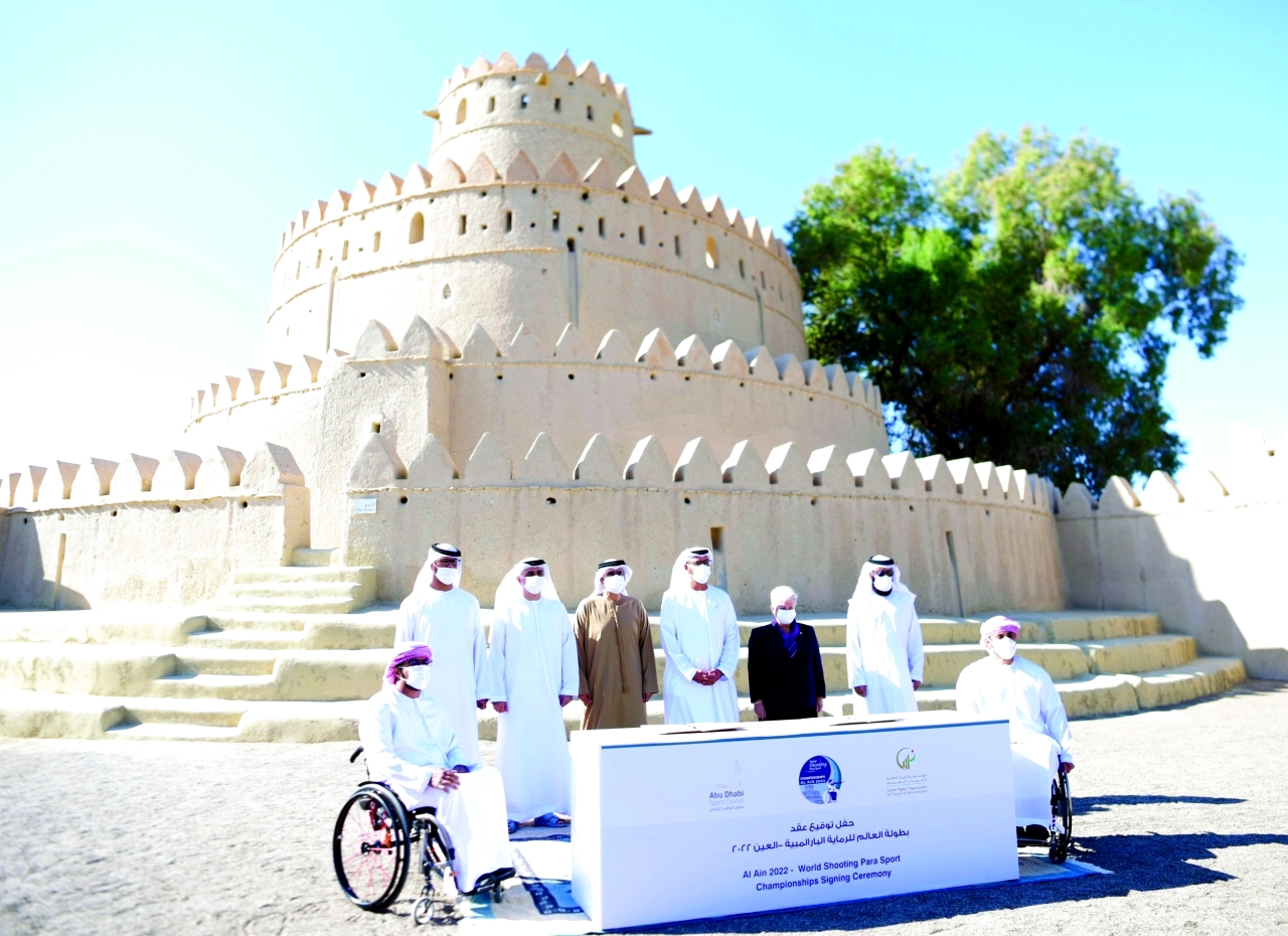 "جانب من مراسم توقيع الاتفاقية | البيان"