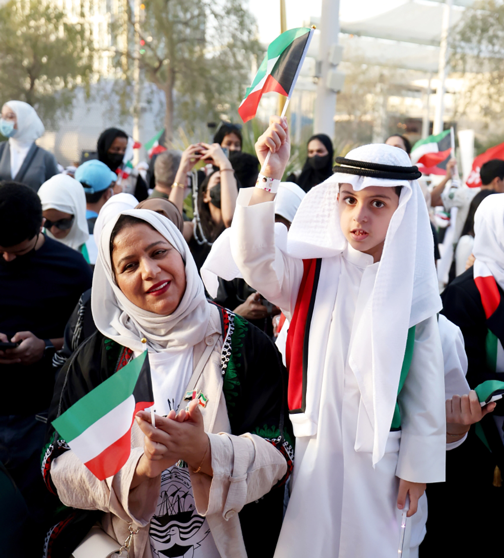 "احتفالات جماهيرية احتفاء بالعيد الوطني الـ 61 لدولة الكويت | تصوير: سالم خميس"
