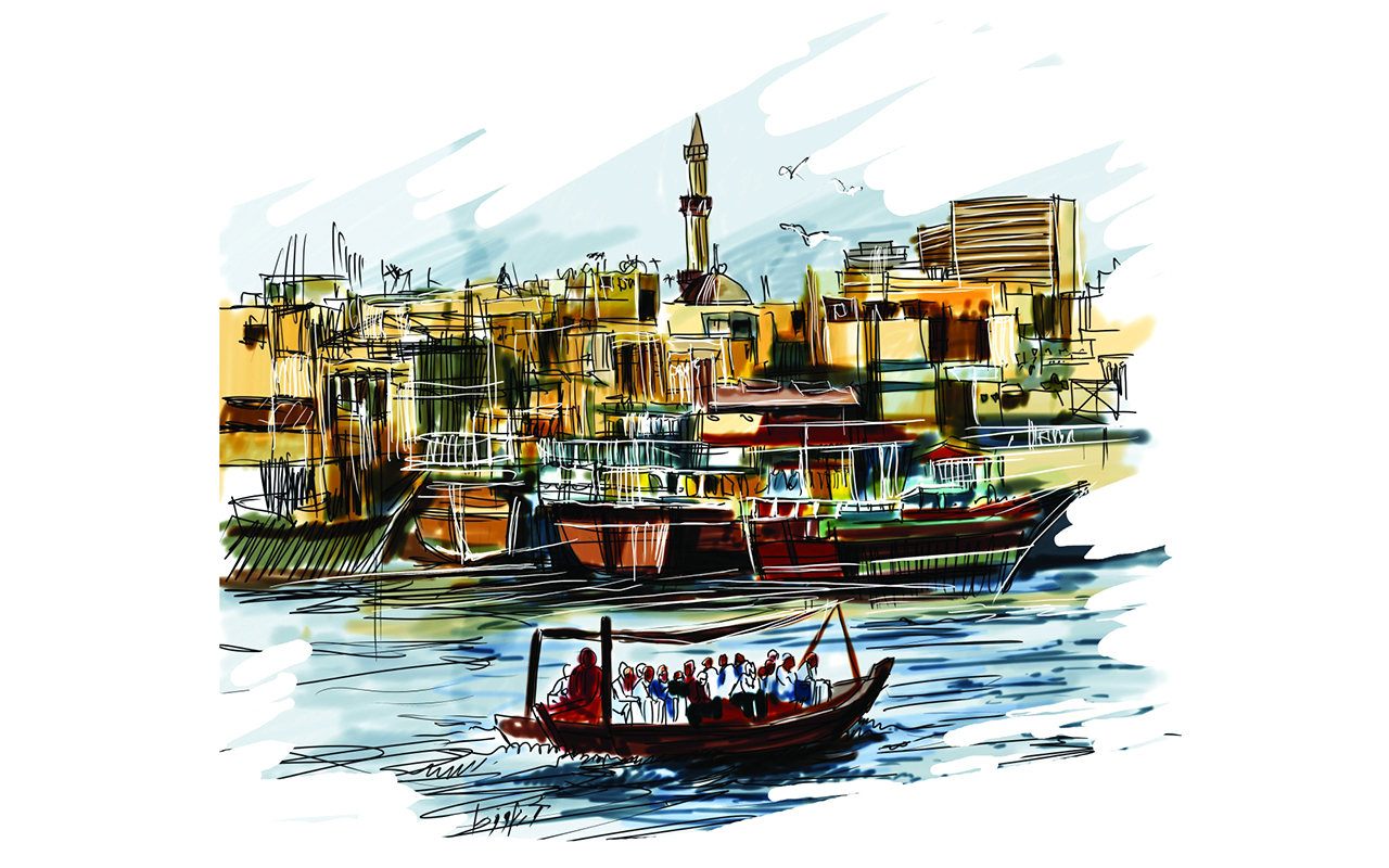 خـور دبي..  شريان اقتصادي ينبض بالتراث