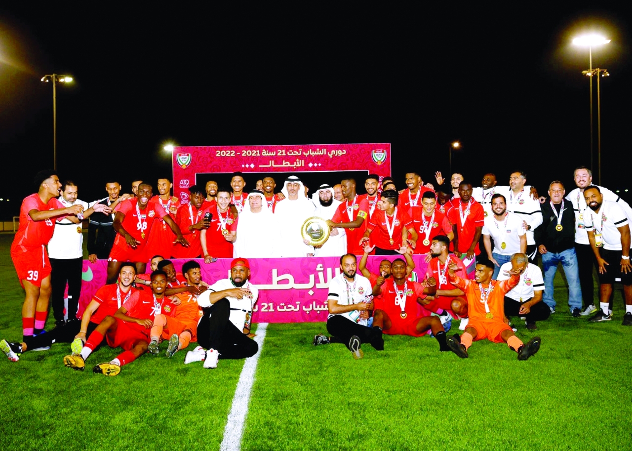 "جانب من مراسم التتويج | البيان"