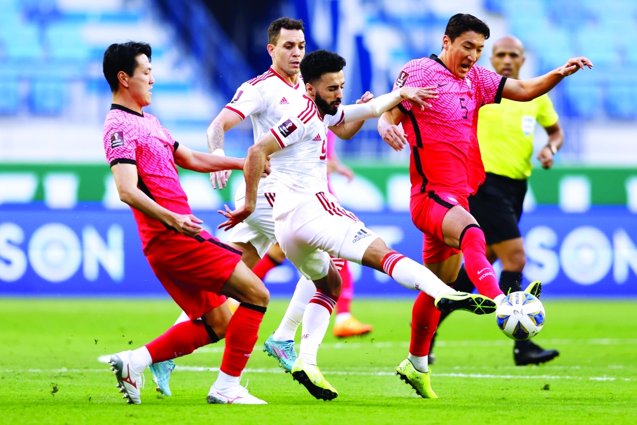 "منتخبنا عبر كوريا الجنوبية بجدارة | تصوير: سالم خميس"