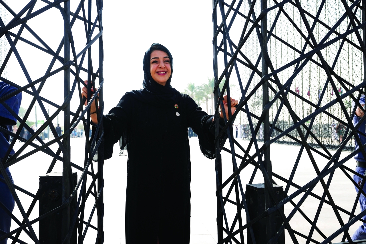 "ريم الهاشمي في افتتاح رمزي لبوابة الاستدامة في اليوم الأخير من الحدث العالمي | البيان"