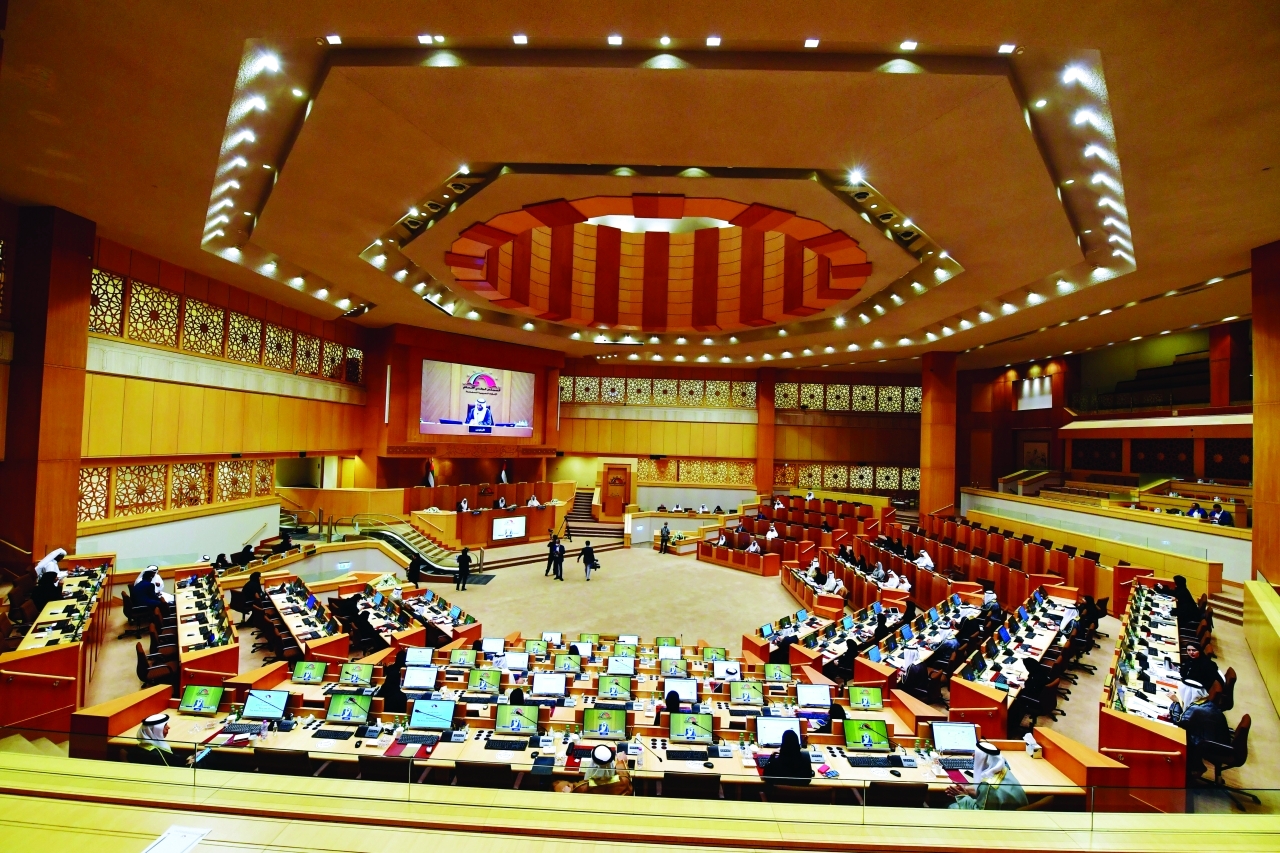 "خلال الجلسة الـ 8 للمجلس الوطني الاتحادي | من المصدر"