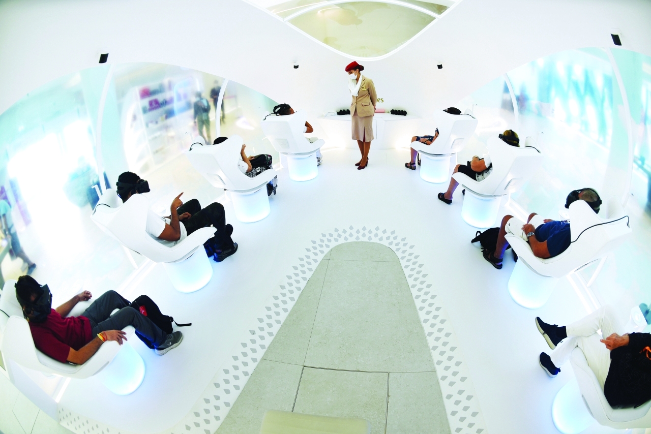 "رحلة الواقع الافتراضي شكّلت أكثر عوامل الجذب شعبية بجناح «طيران الإمارات» في «إكسبو» |  من المصدر"