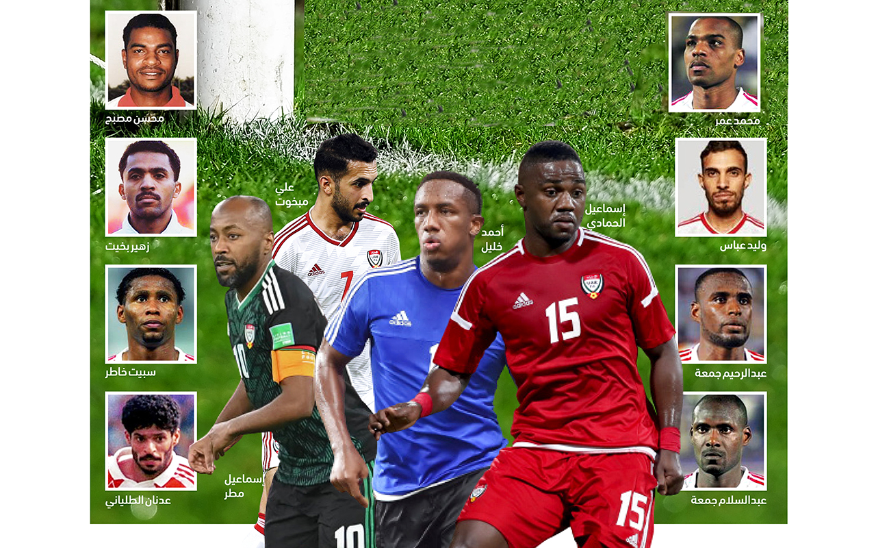 12 إماراتياً  في نادي الــ 100