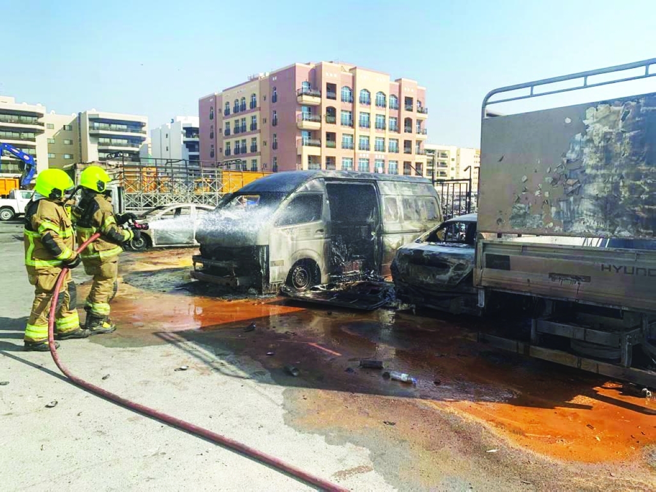 شرطة دبي: 94 حريق مركبات منذ بداية 2022 بسبب إهمال الصيانة