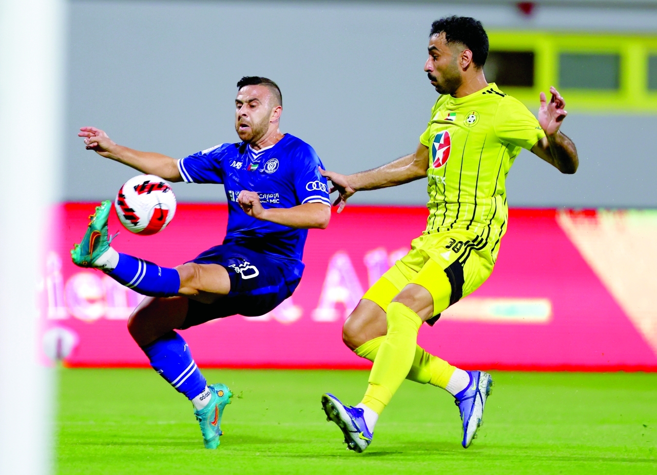 "من لقاء النصر واتحاد كلباء | البيان"