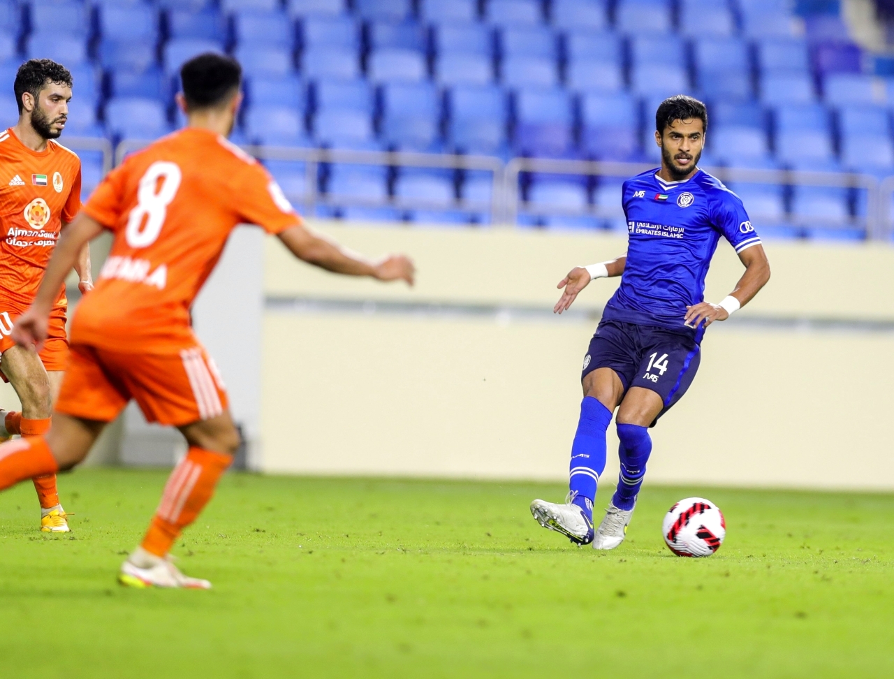 "من مباراة النصر وعجمان | من المصدر"
