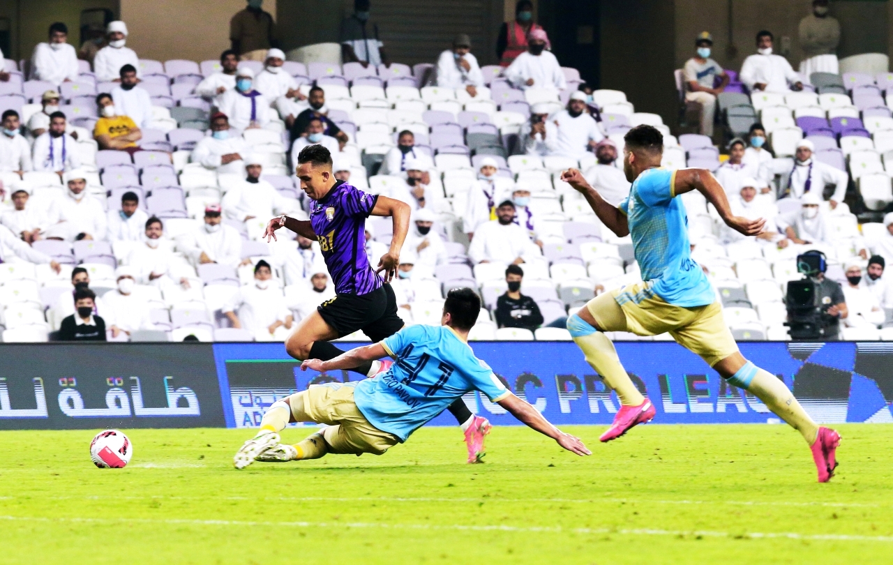 "جانب من لقاء الذهاب بين العين والظفرة | أرشيفية"