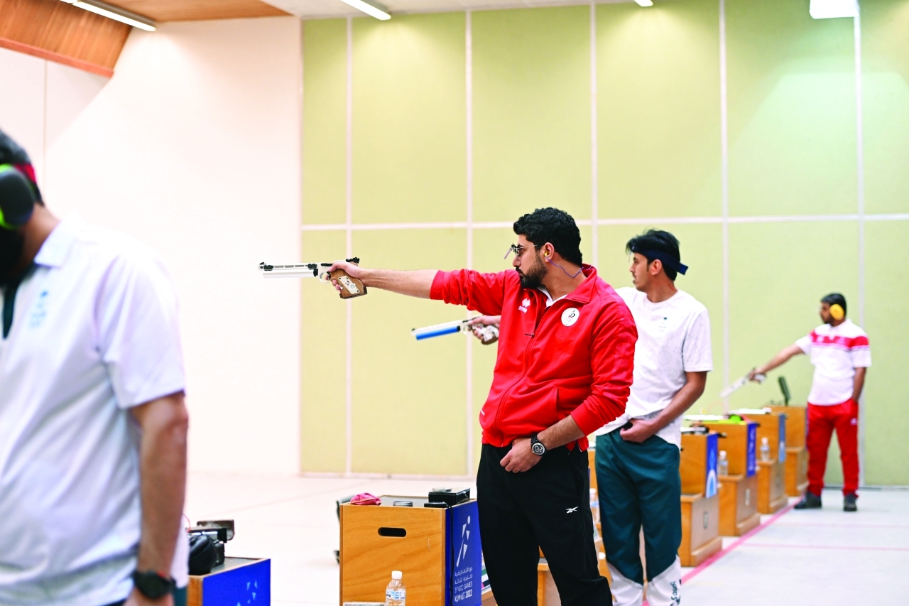 "أحمد الأميري خلال المنافسات | البيان"