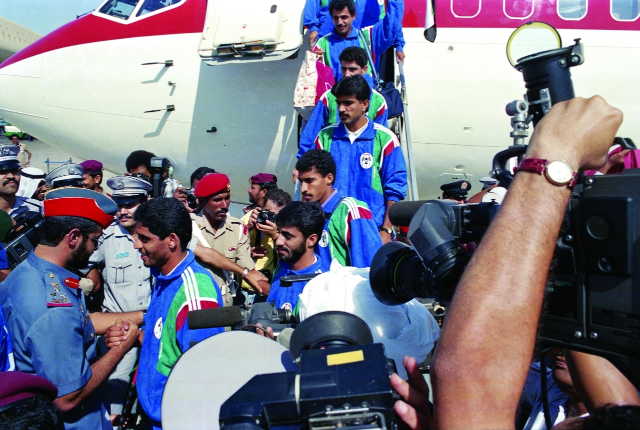 "سموه كان أول المستقبلين بعد تأهلنا لنهائيات كأس العالم بإيطاليا عام 90"