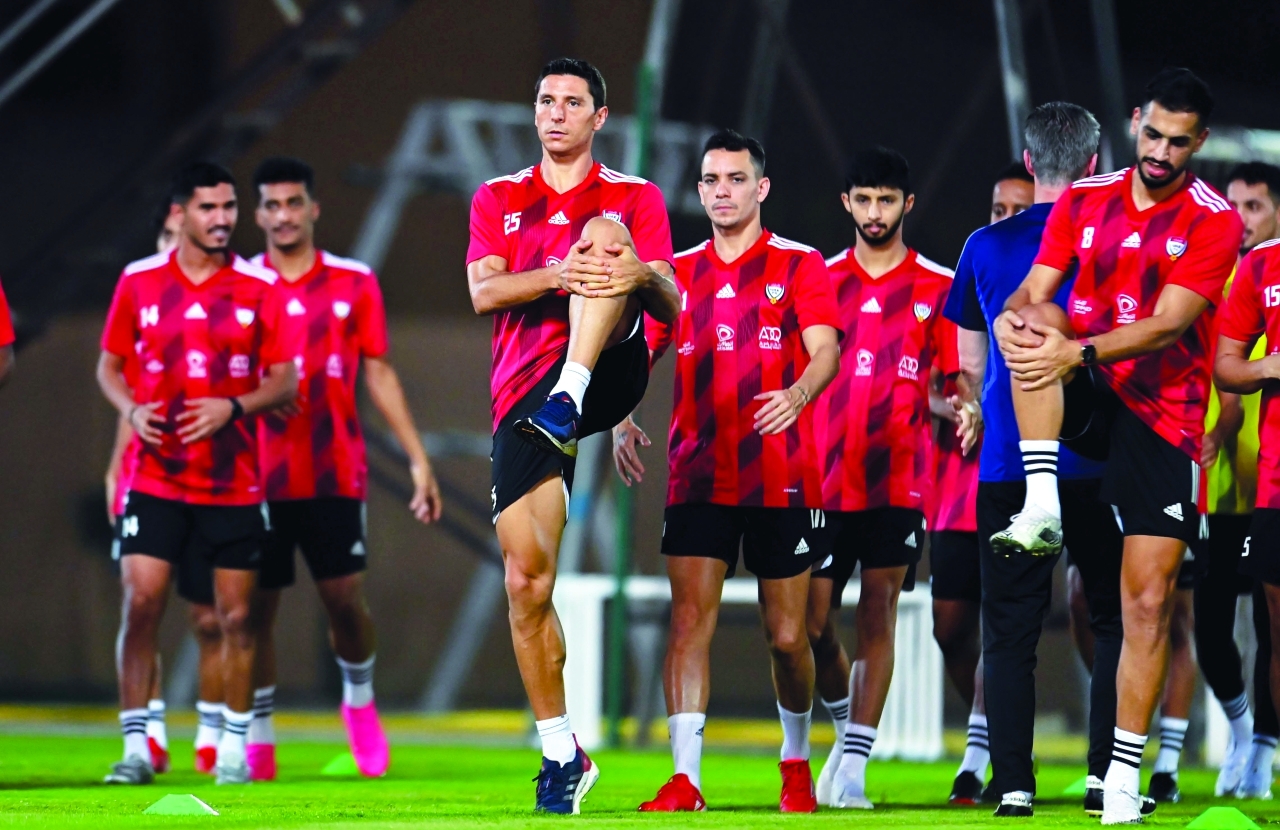 "من تدريبات سابقة للمنتخب | البيان"