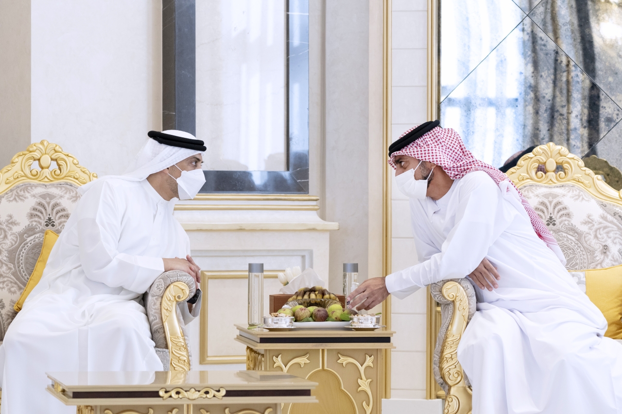 "عمار النعيمي ومنصور بن زايد"