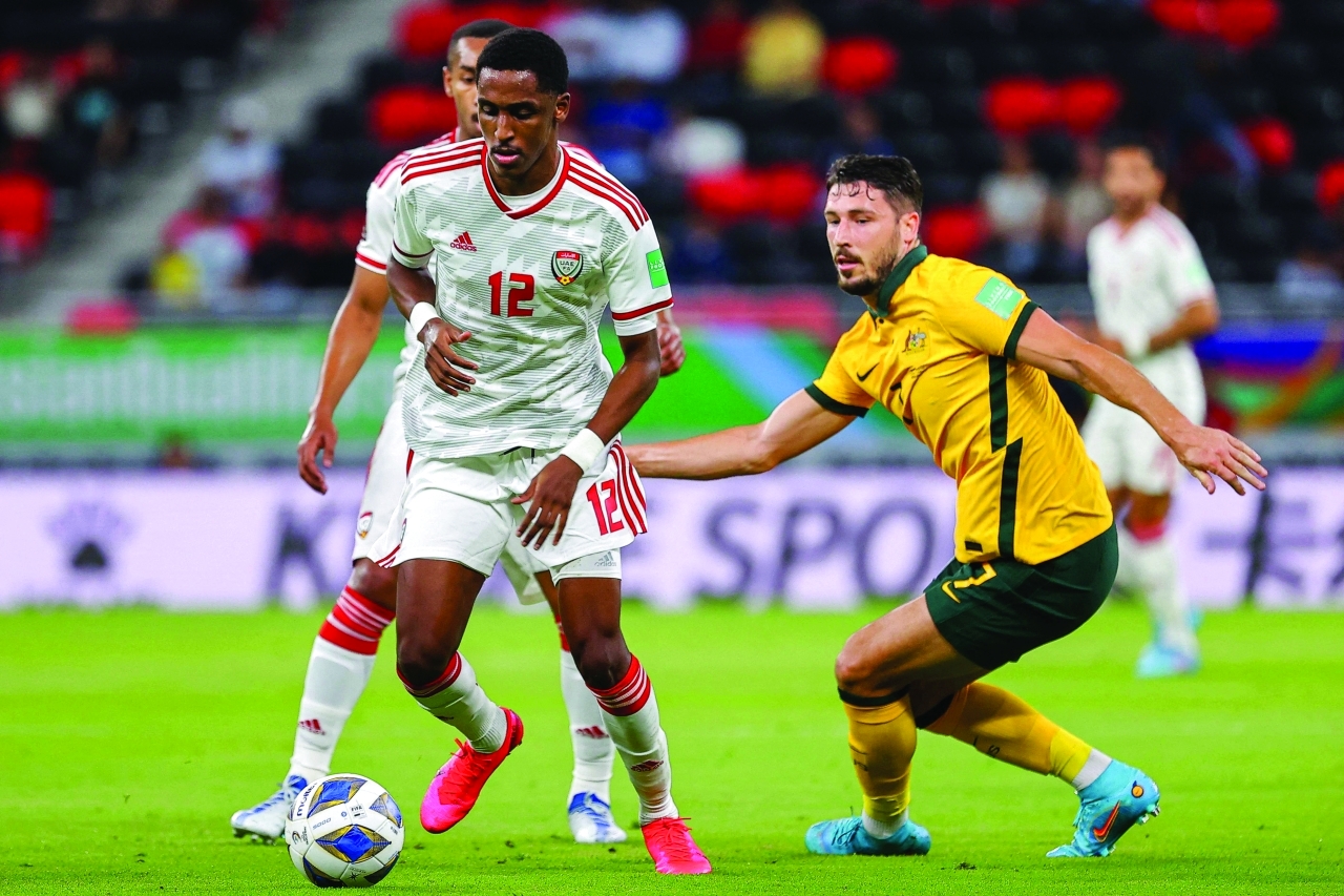 "من مباراة المنتخب وأستراليا | من المصدر"