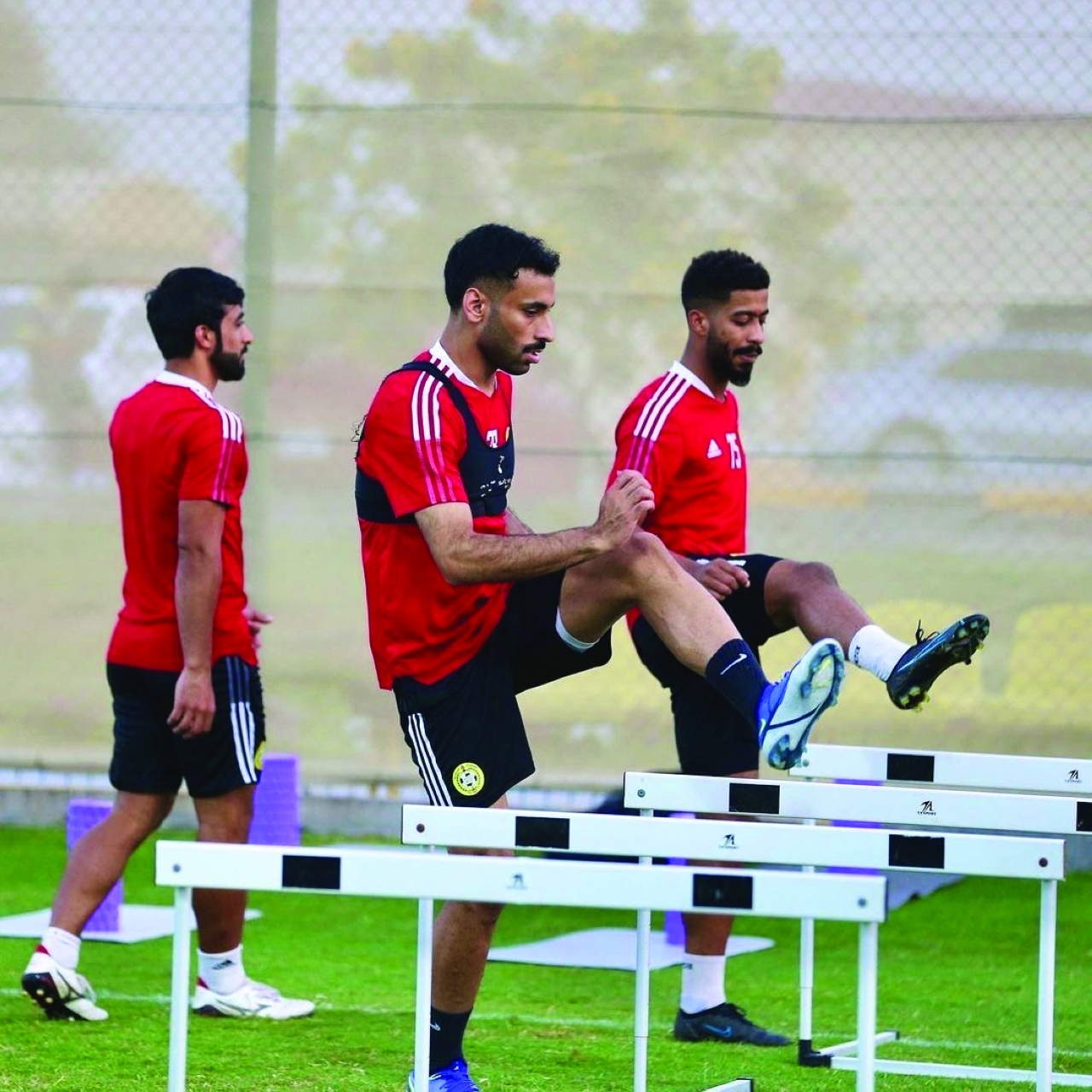 "جانب من تدريبات اتحاد كلباء | أرشيفية"