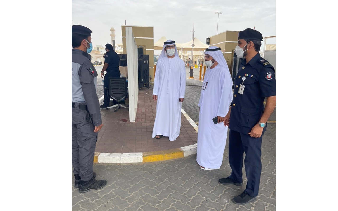 الإدارة العامة لأمن المنافذ تطلع على جاهزية المنافذ البرية لعيد الأضحى