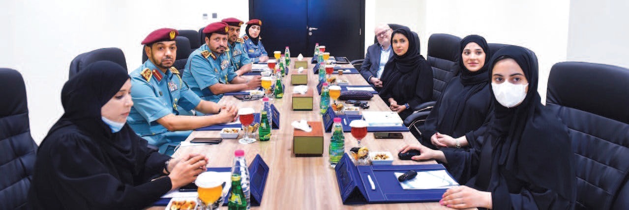 قائد شرطة الشارقة يطلع على مشروع بيت الطفل «كنف»