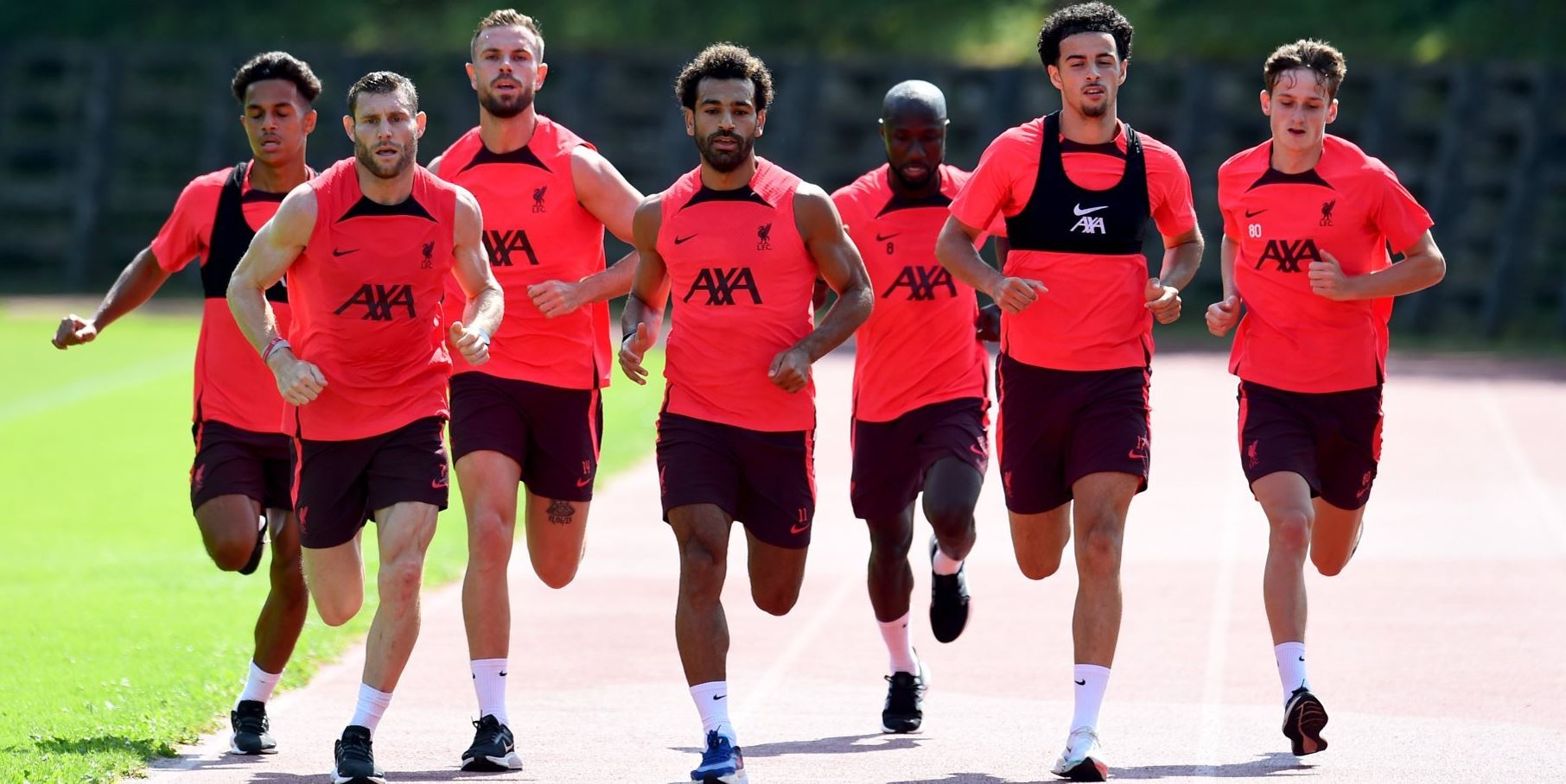 شاهد.. محمد صلاح لياقة بدنية عالية في تدريبات ليفربول