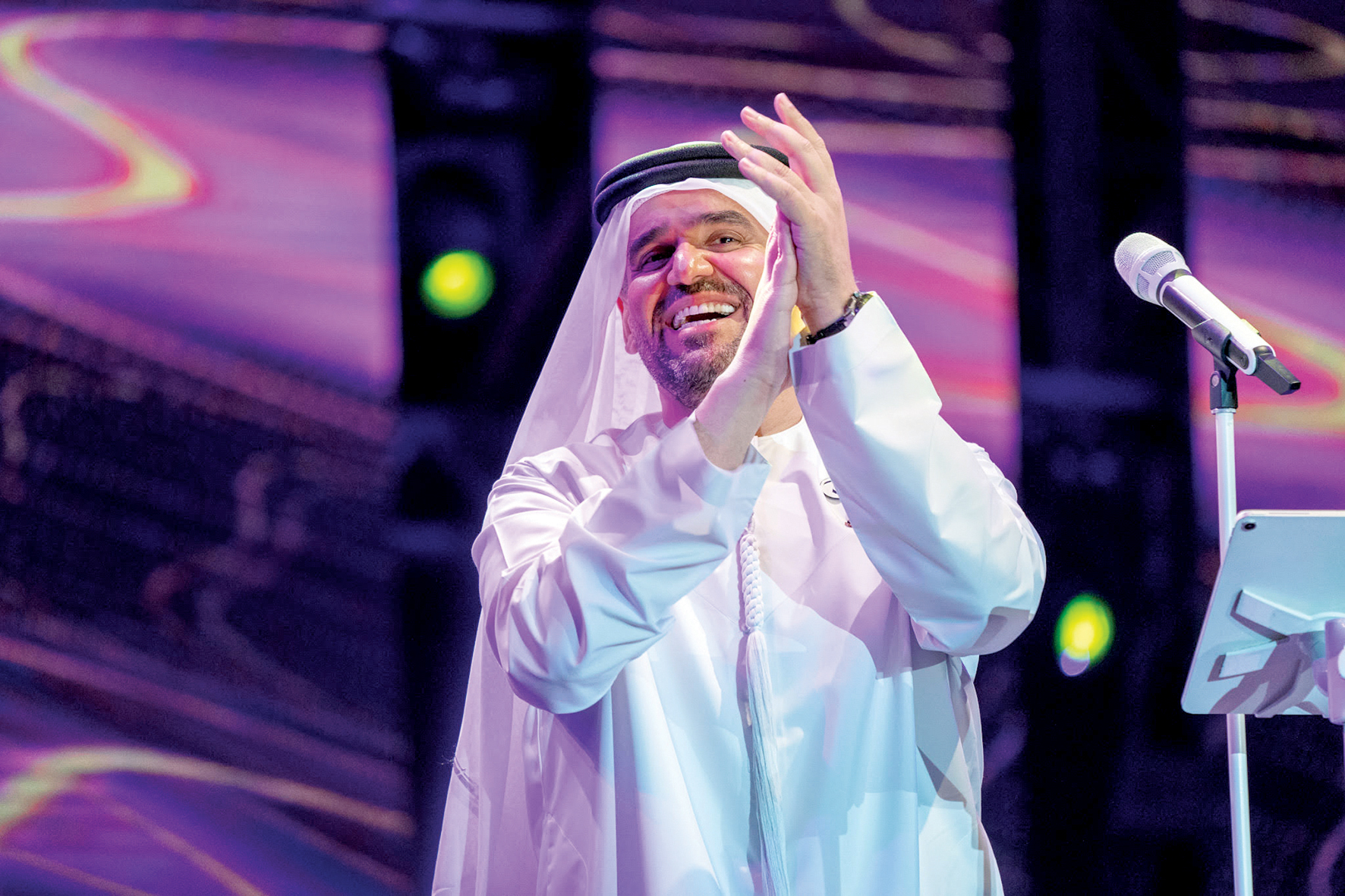 الجسمي والجمهور الأردني يضيئون ليل عمّان بحفل غنائي مميز