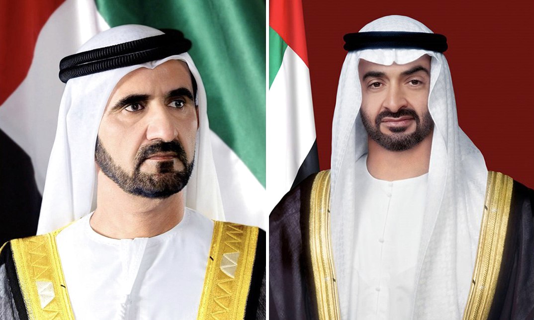 محمد بن زايد ومحمد بن راشد يهنئان رئيسي الاتحاد السويسري وبنين