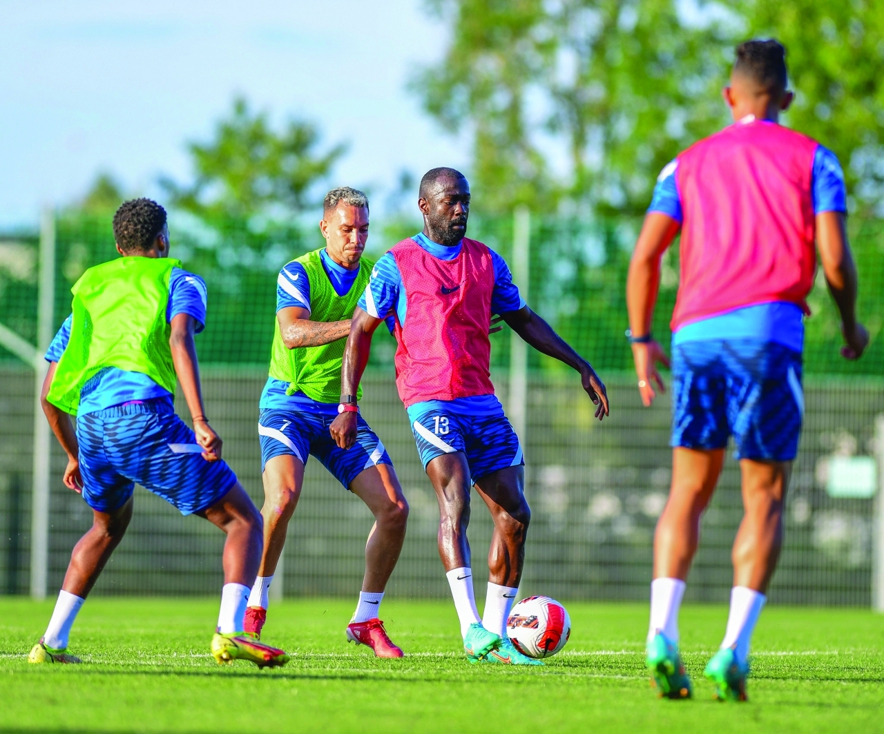 "جانب من تدريبات العين في النمسا | البيان"