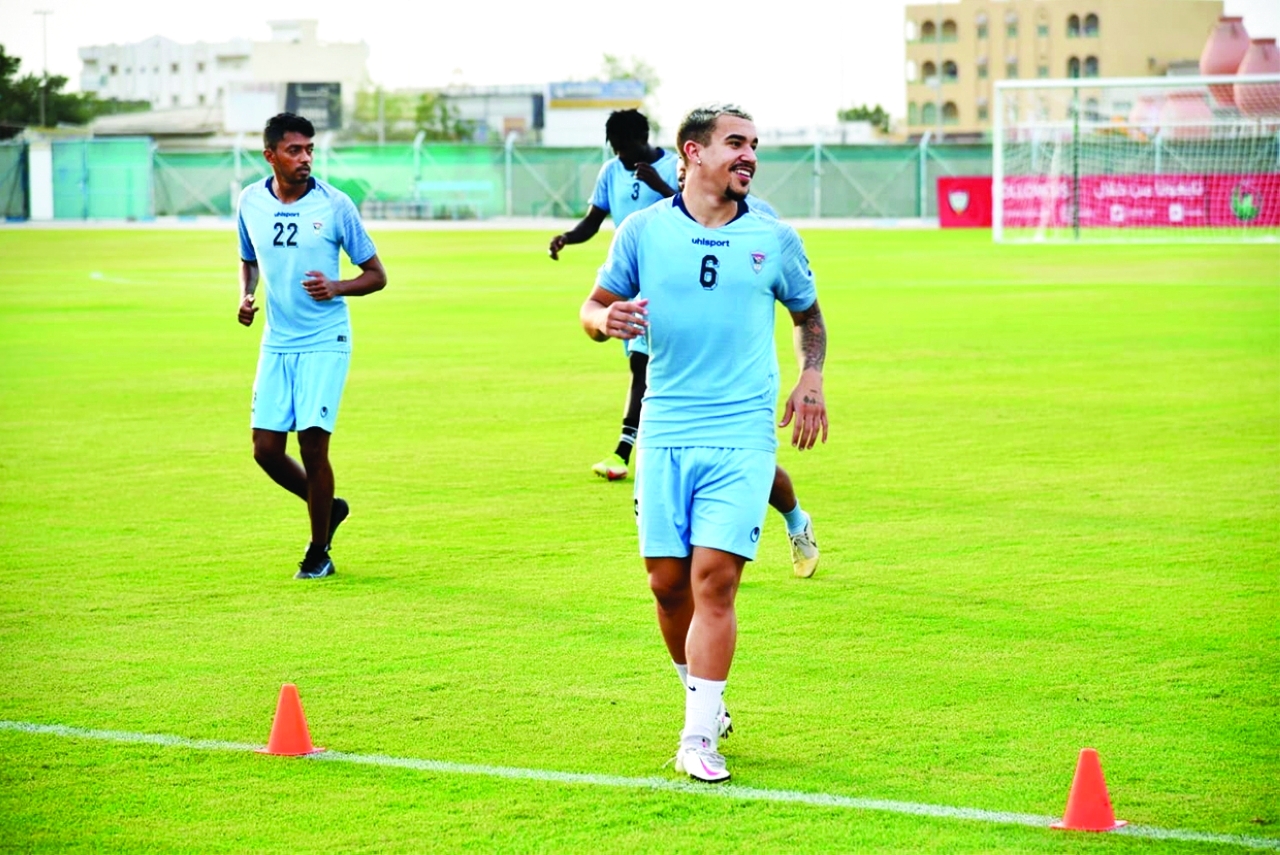 "جانب من تدريبات دبا الفجيرة | البيان"