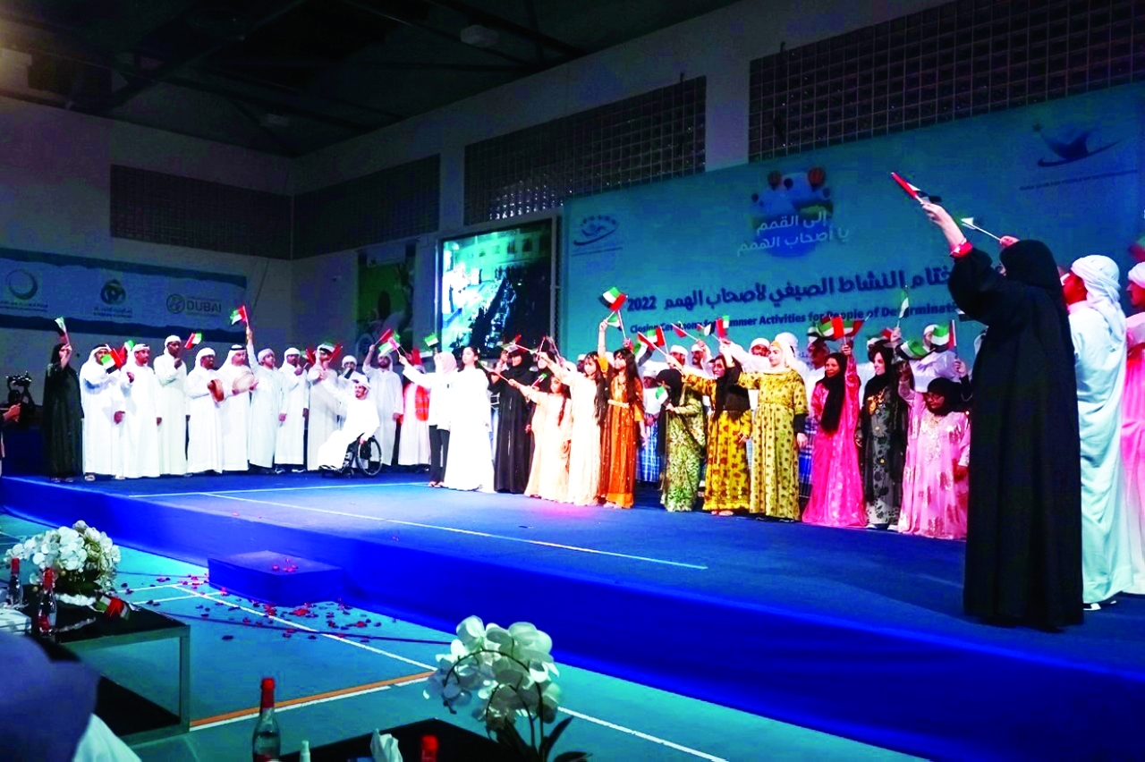 "جانب من الأوبريت | البيان"