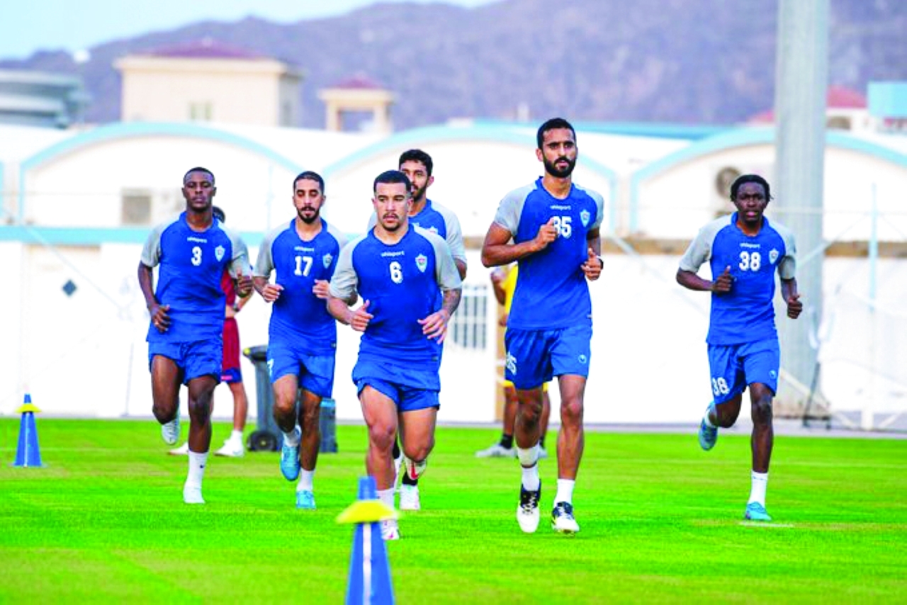 "جانب من تدريبات دبا الفجيرة | البيان"