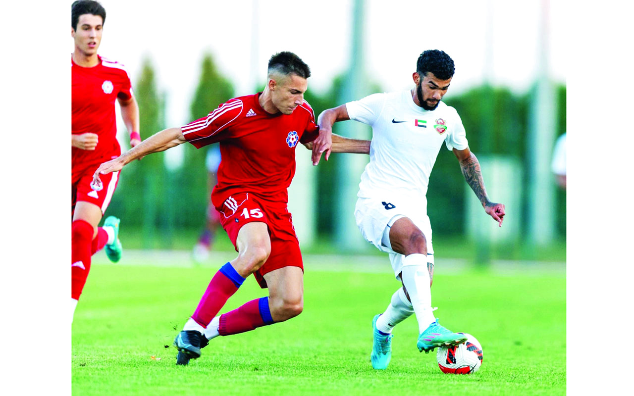 "شباب الأهلي يتفوق على فريق رادنيكي | البيان"