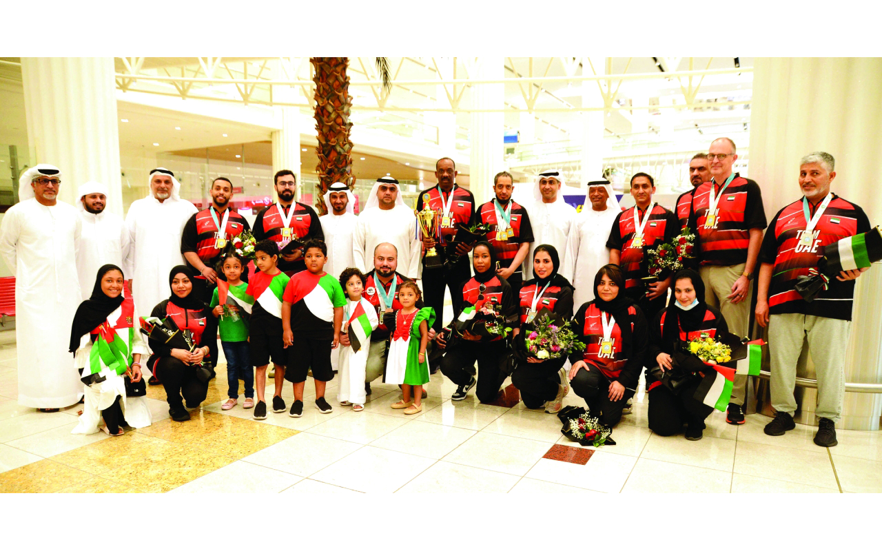 استقبال حاشد لـ«بولينغ الإمارات» بطل العرب