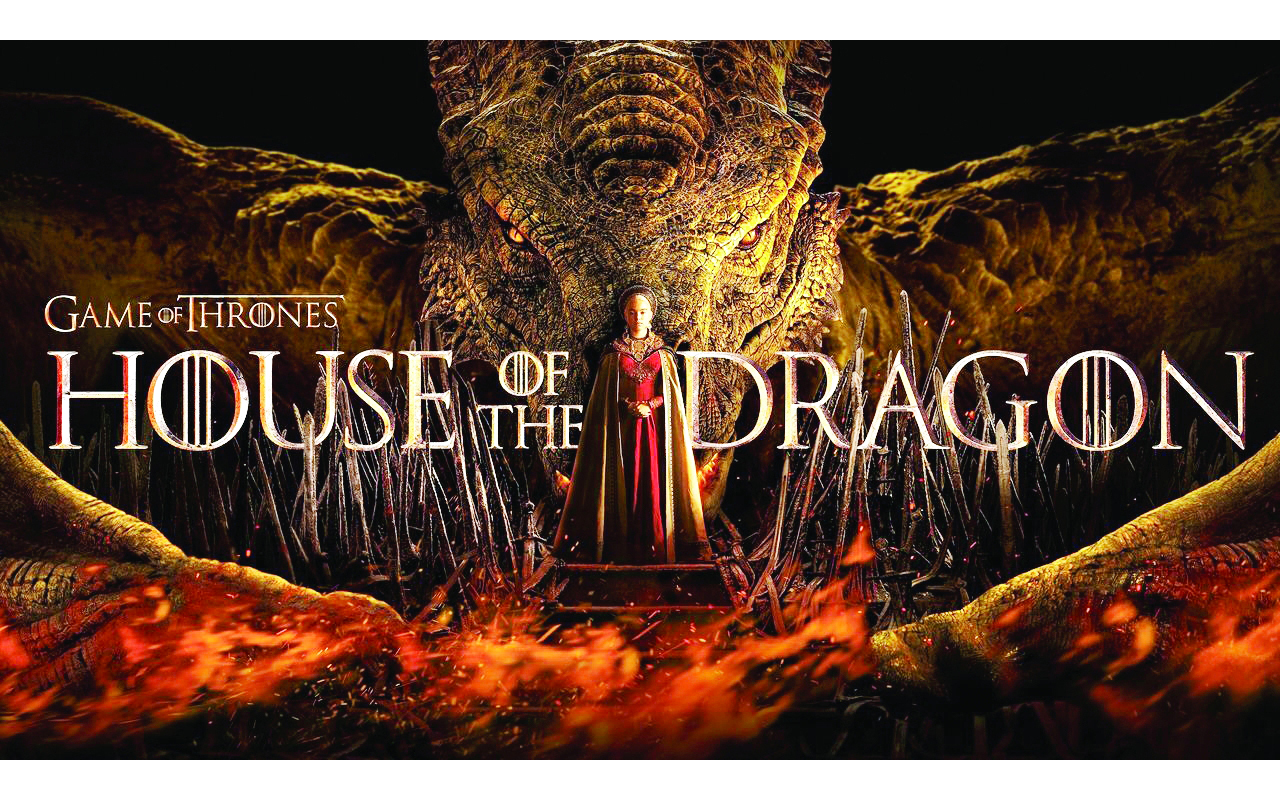 "ملصق فيلم «بيت التنين» (هاوس أوف دراغون)"