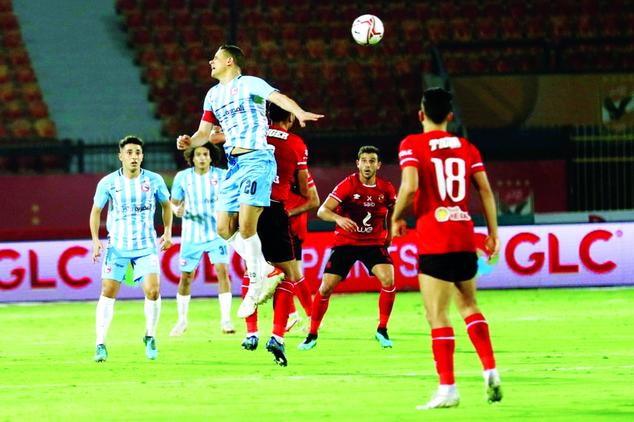 "جانب من إحدى مباريات الدوري المصري | أرشيفية"