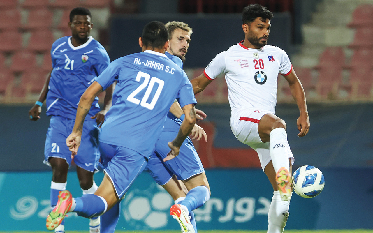 "جانب من إحدى مباريات الكويت الكويتي | البيان"