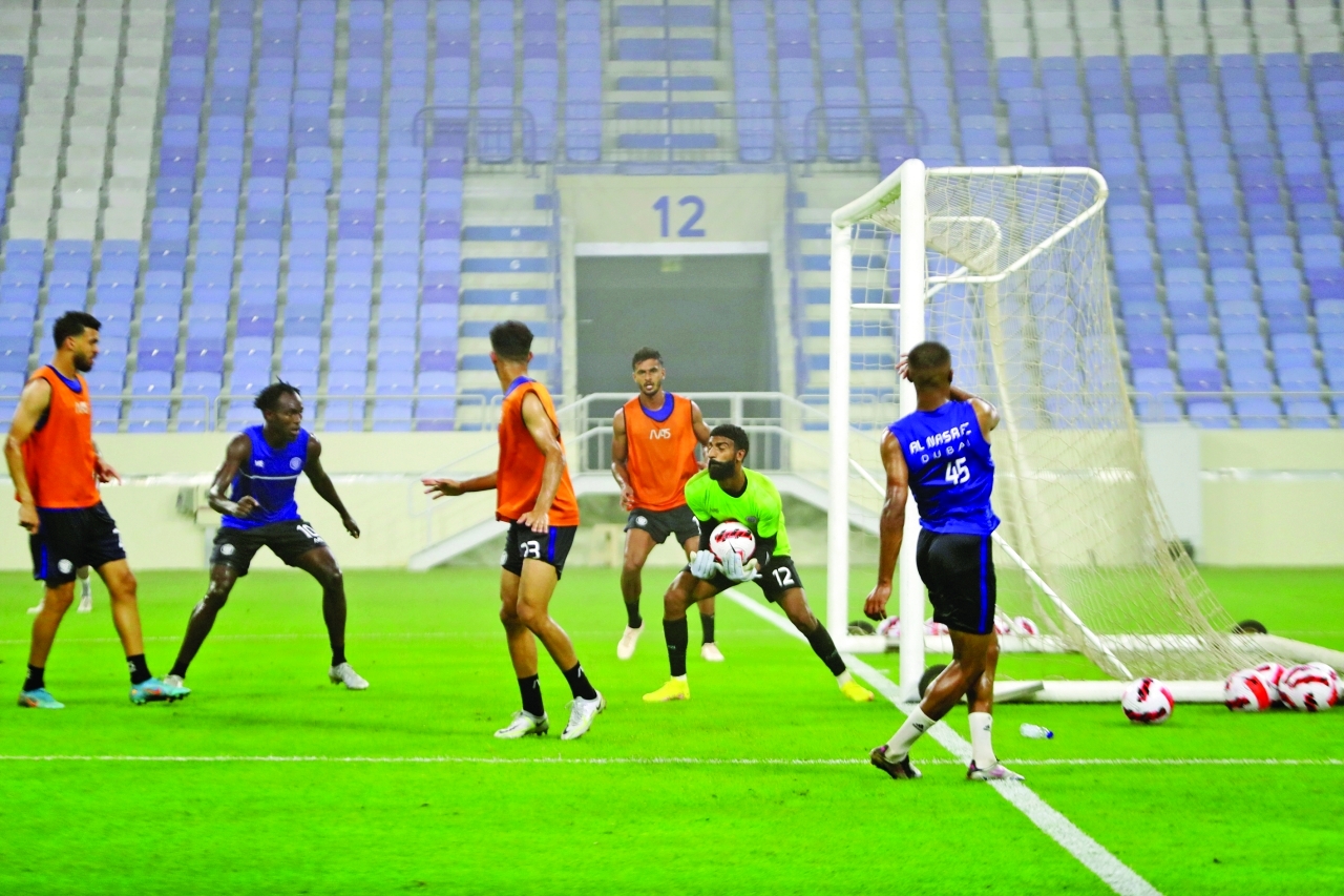 "لاعبو النصر خلال التحضيرات للموسم الجديد | تصوير: غلام كاركر"