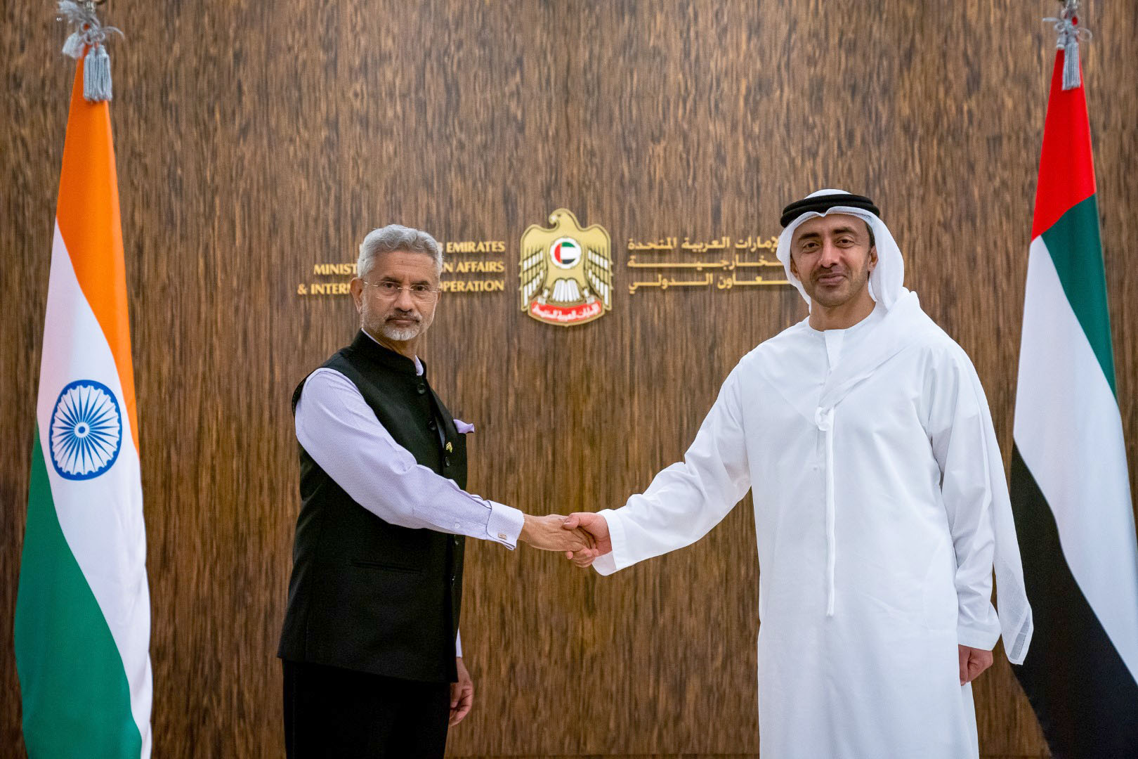عبدالله بن زايد يترأس أعمال اللجنة المشتركة بين الإمارات والهند