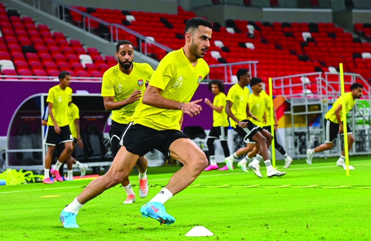 "من معسكر المنتخب الوطني الأخير | البيان"