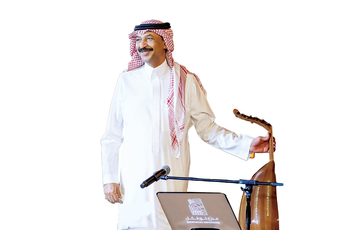 عبادي الجوهر يطرب «هلا خورفكان»