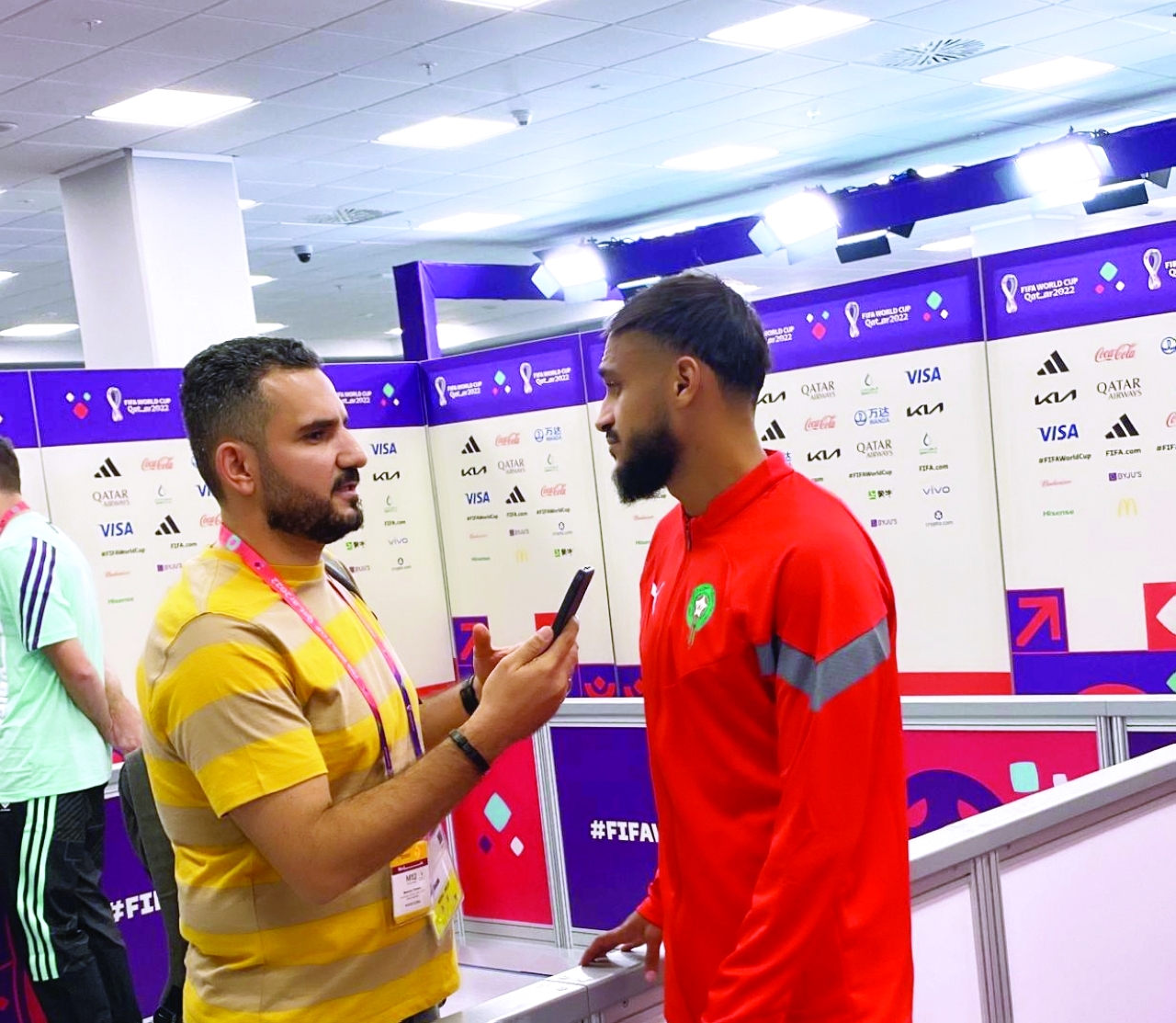 "بوفال مع مراسل البيان"