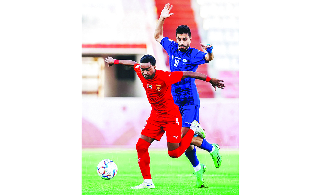 "من مباراة التعاون والفجيرة | البيان"