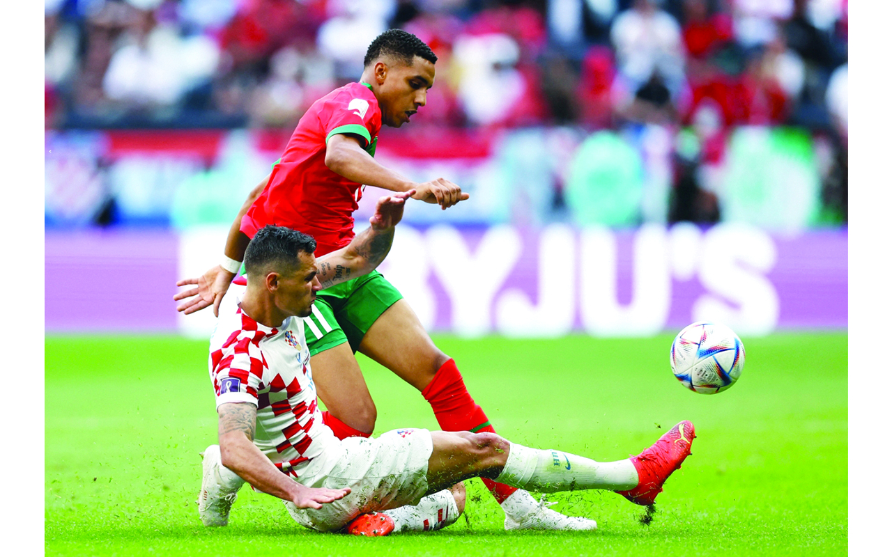 "المنتخب المغربي يقدم أداءً استثنائياً خلال المونديال | أ ف ب"