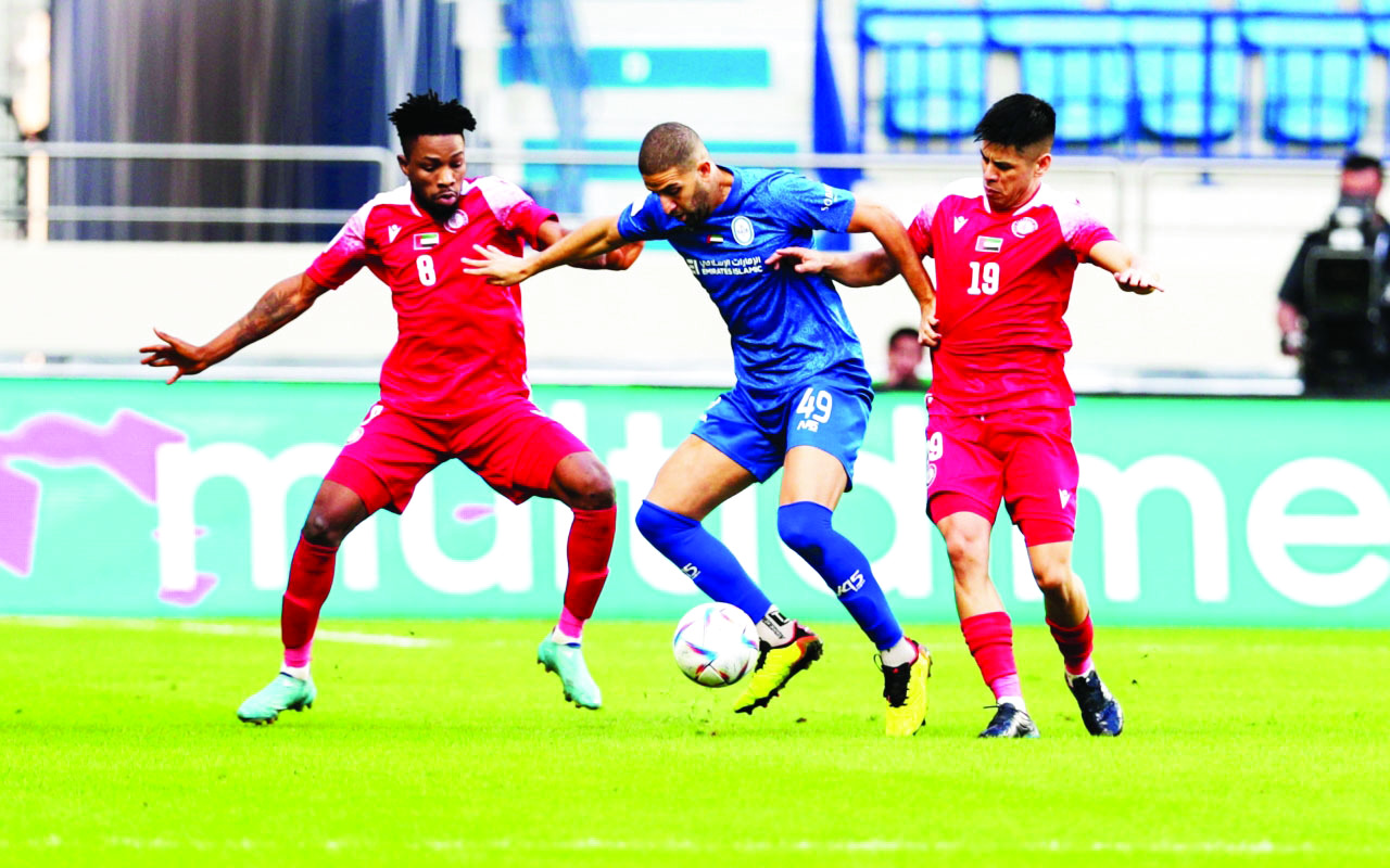 "النصرتغلب على سيتي بخماسية | تصوير:غلام كاركر"