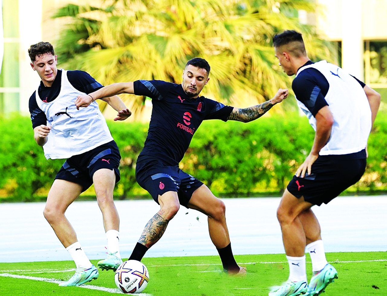 "ميلان يتدرب بقوة لمواجهة ليفربول | البيان"