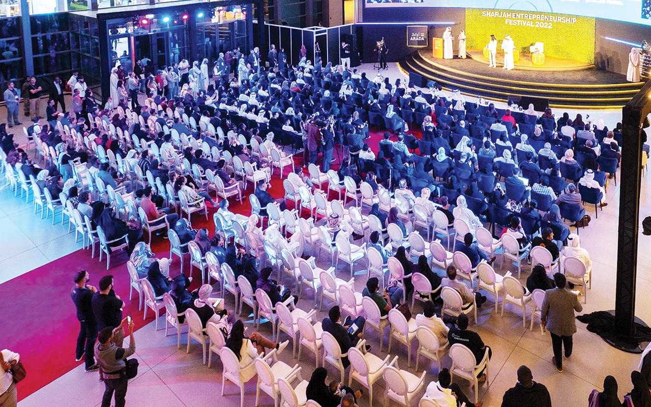 5 آلاف زائر لمهرجان الشارقة لريادة الأعمال