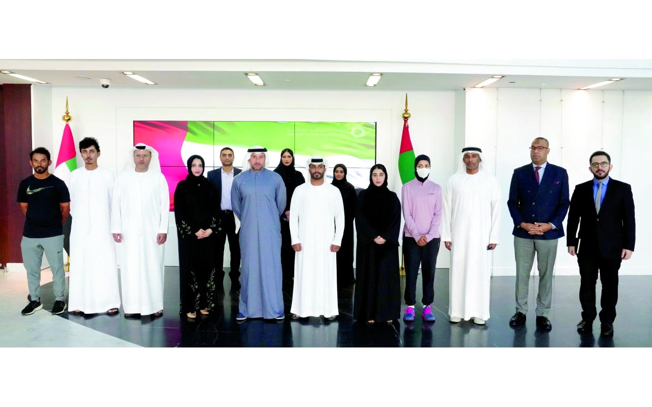 "سهيل بن بطي خلال حضوره اللقاء التعريفي | البيان"
